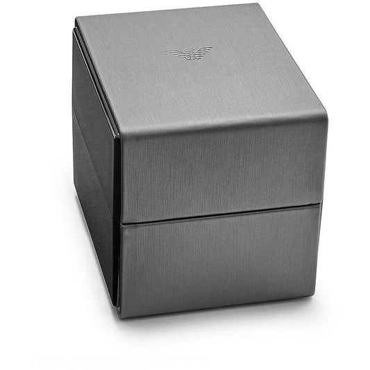 Emporio Armani Elegant Bordeaux Leather Watch for Women - Qutton