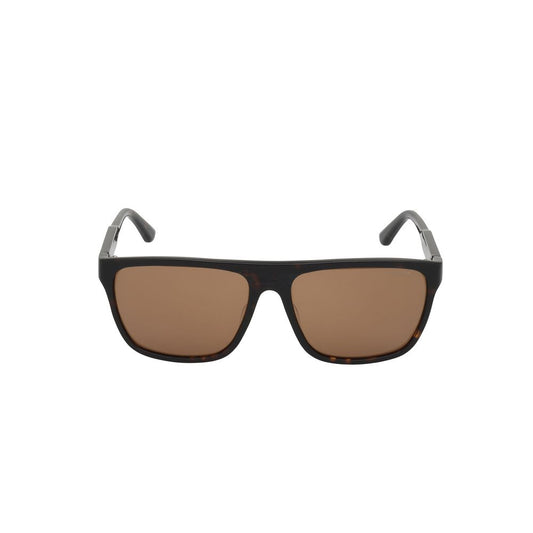 Guess Brown Resin Sunglasses