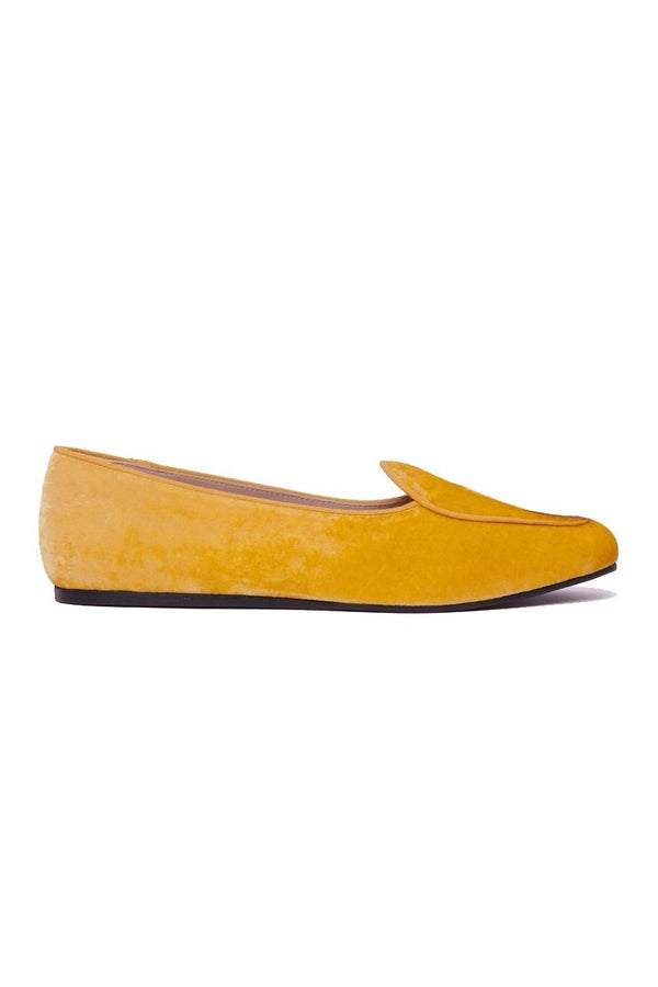 Charles Philip Yellow Leather Di Calfskin Flat Shoe - Elite ÉCLAT