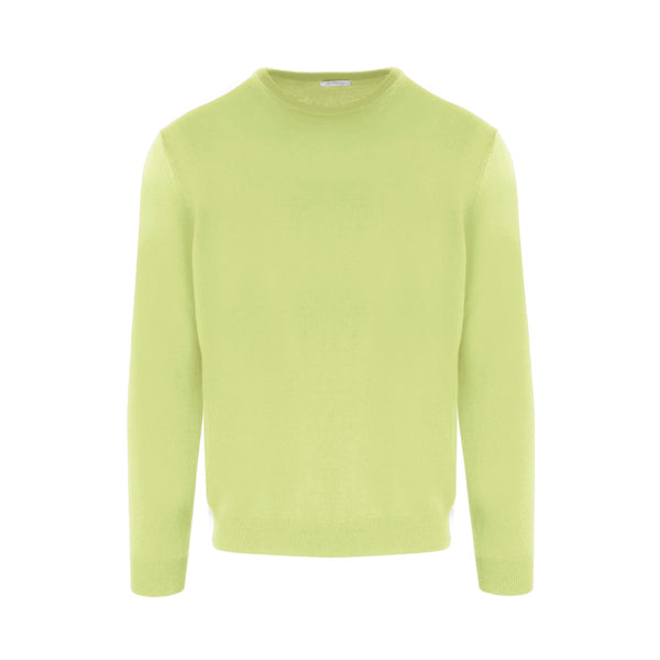 Malo Chic Cashmere Yellow Roundneck Sweater