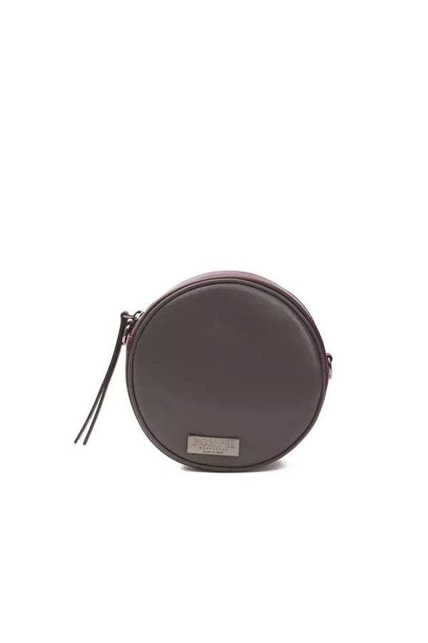 Pompei Donatella Burgundy Leather Crossbody Bag - Elite ÉCLAT