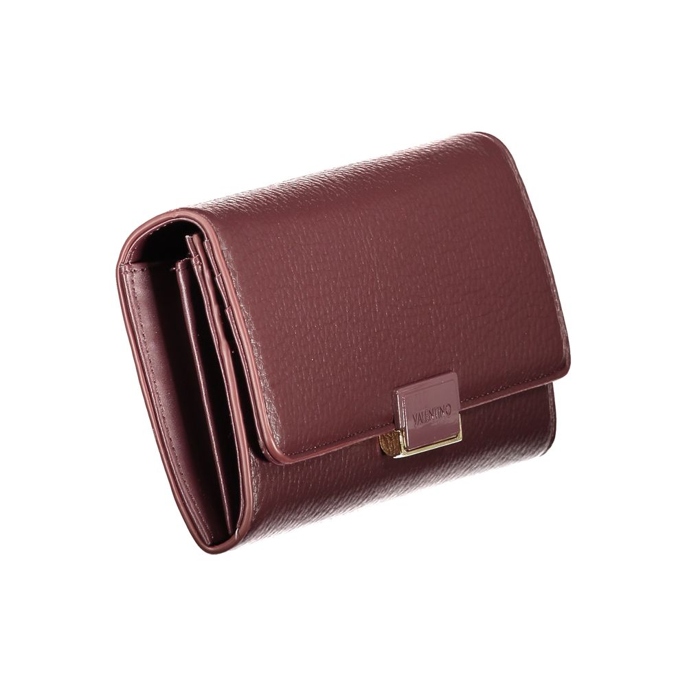 Mario Valentino Red Polyurethane Women Wallet