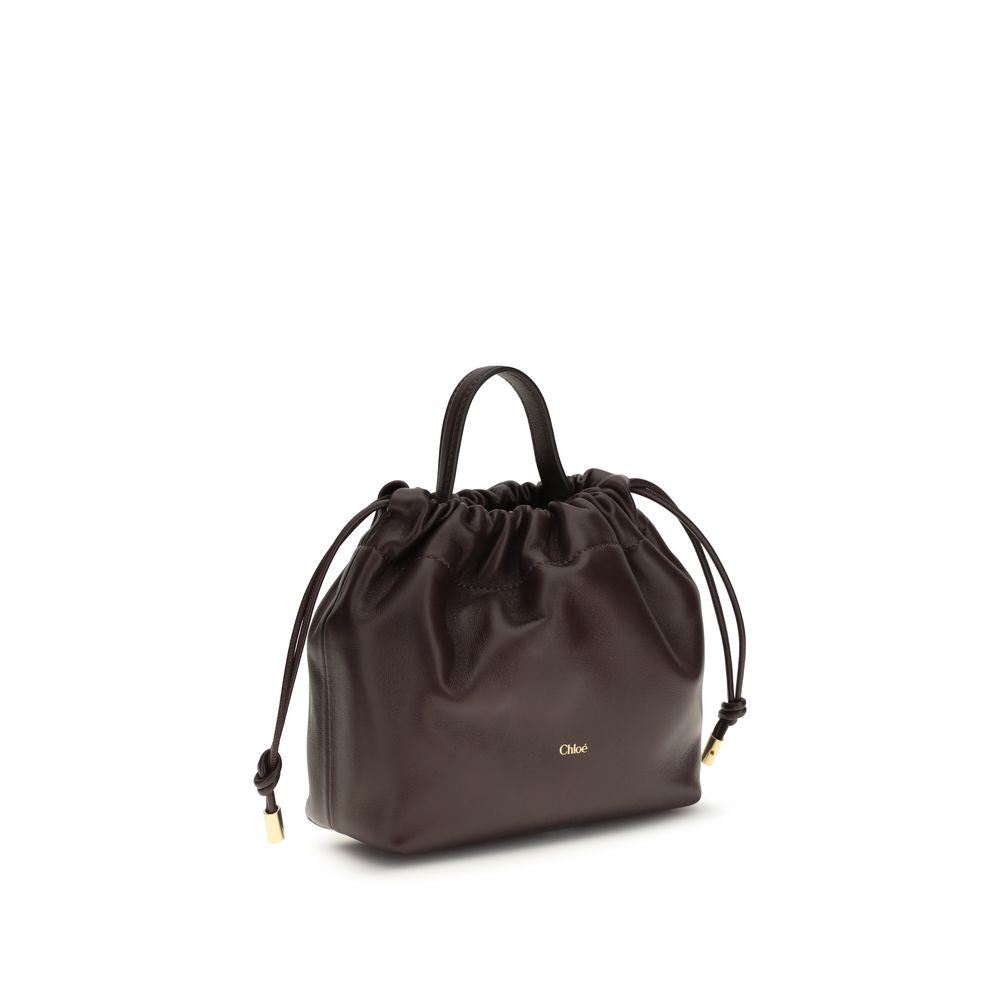 Chloé Black Calf Leather Bos Taurus Shoulder Bag