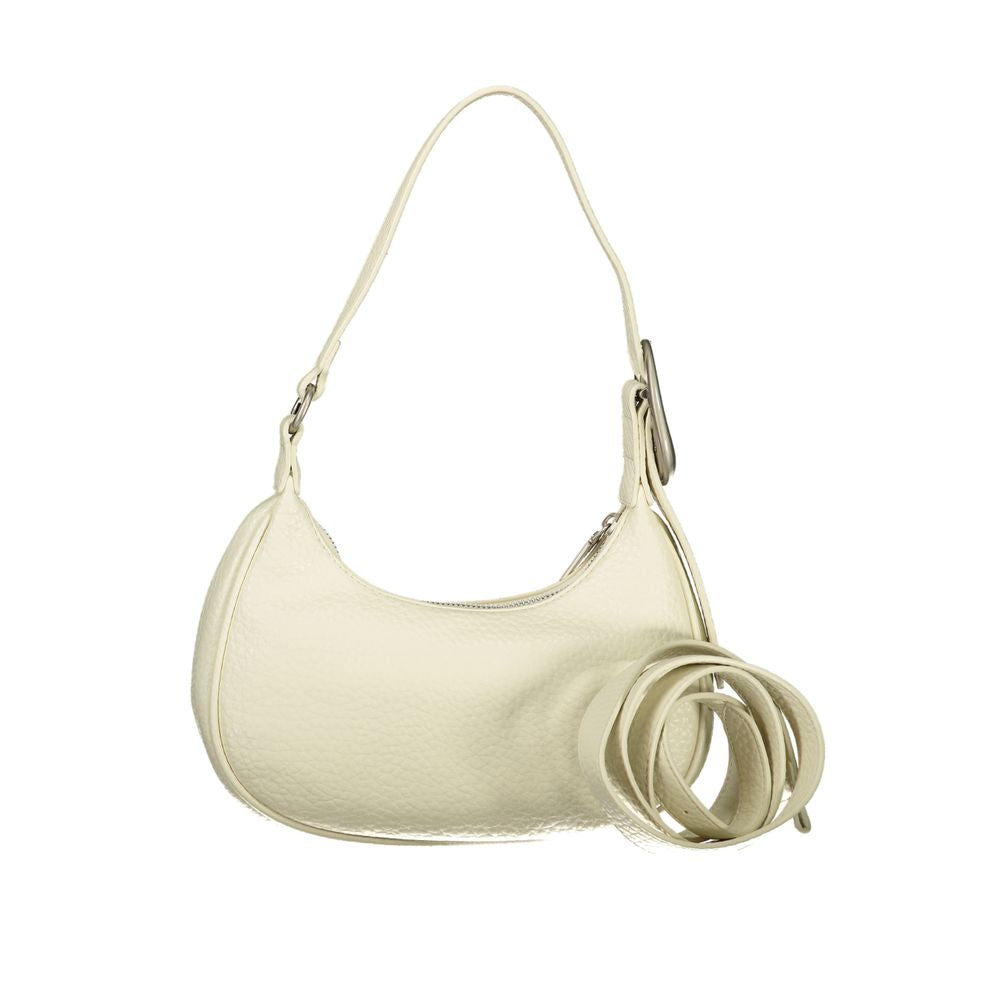 Mario Valentino White Polyurethane Women Handbag