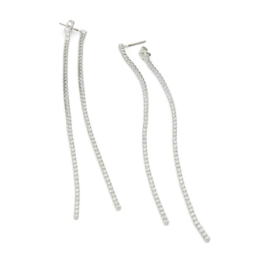 ALDO Silver Elastane Earrings
