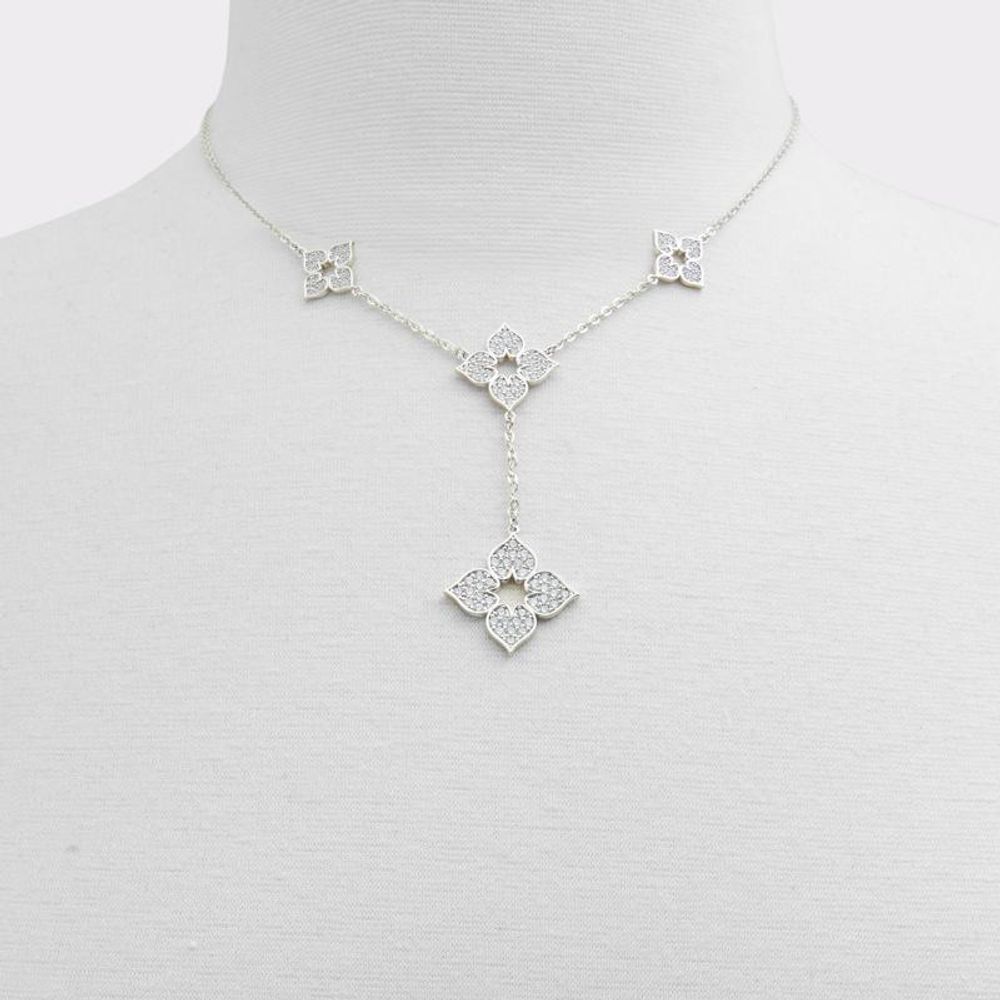 ALDO Silver Elastane Necklace