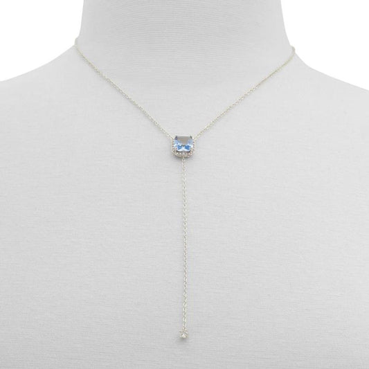 ALDO Light Blue Elastane Necklace