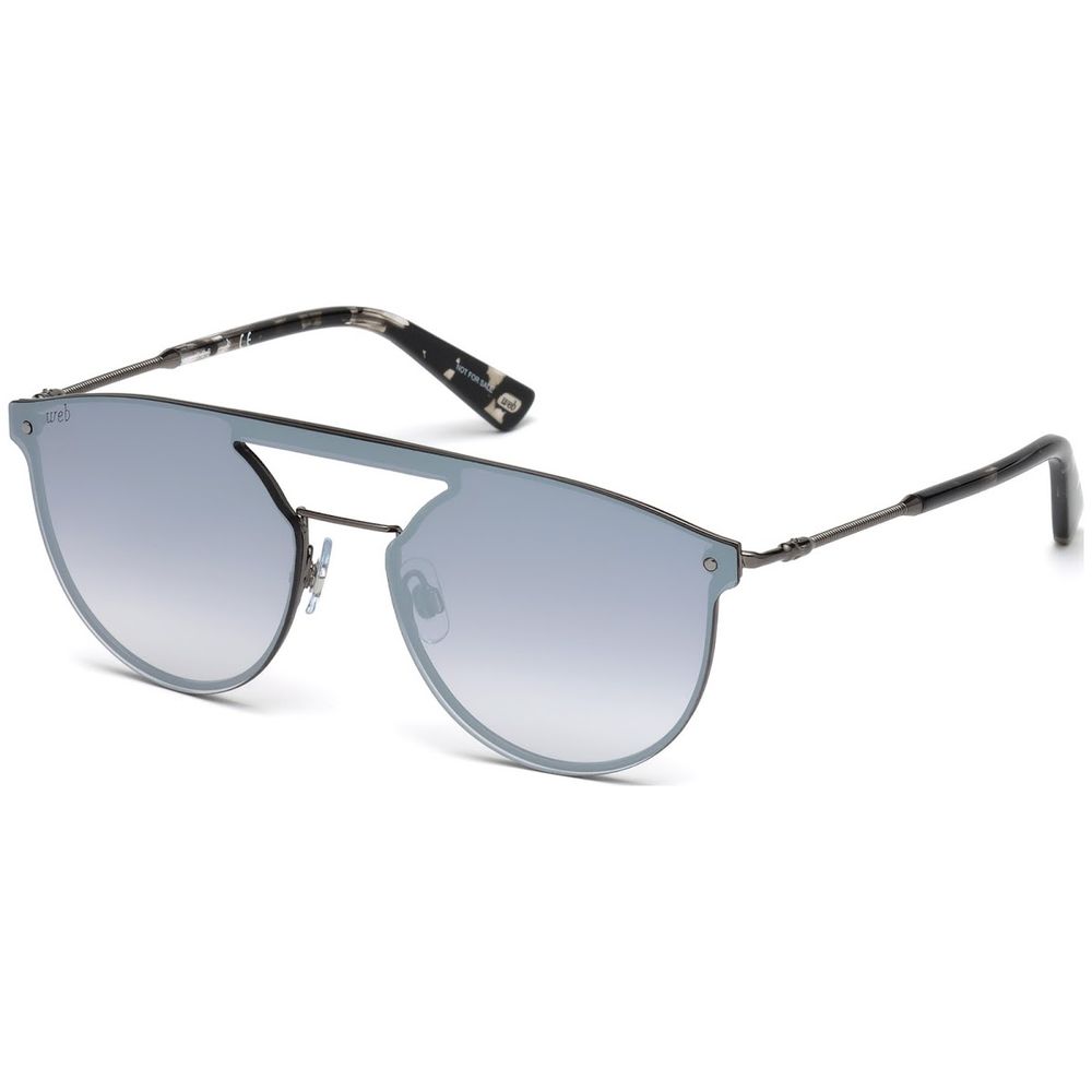 WEB EYEWEAR Gray Metal Sunglasses