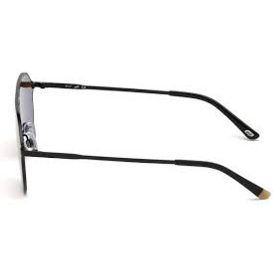 WEB EYEWEAR Black Metal Sunglasses