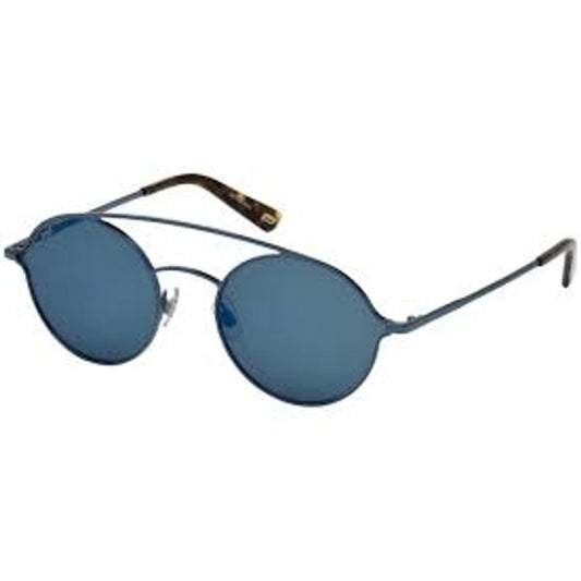 WEB EYEWEAR Blue Metal Sunglasses
