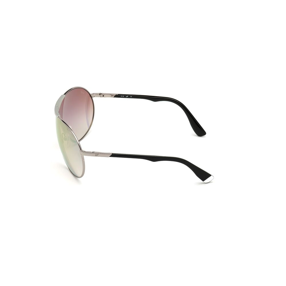 WEB EYEWEAR Gray Metal Sunglasses