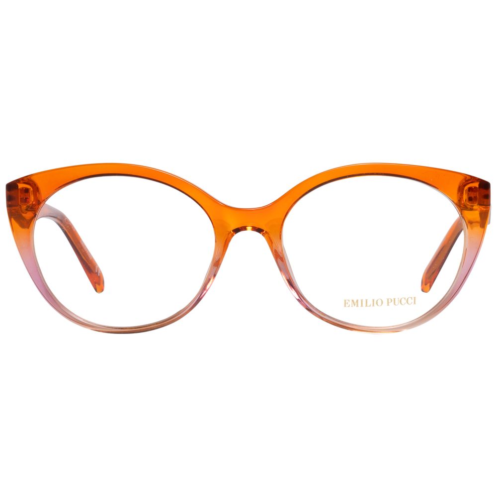 Emilio Pucci Orange Plastic Glasses (Frames)