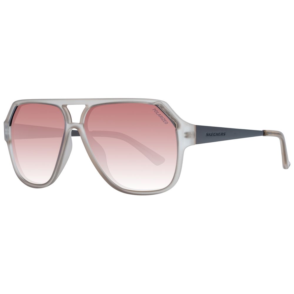 SKECHERS Gray Plastic Sunglasses
