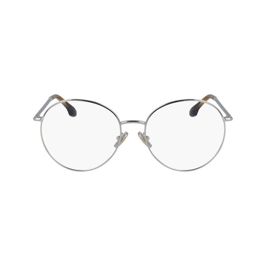 Victoria Beckham Gray Metal Glasses (Frames)