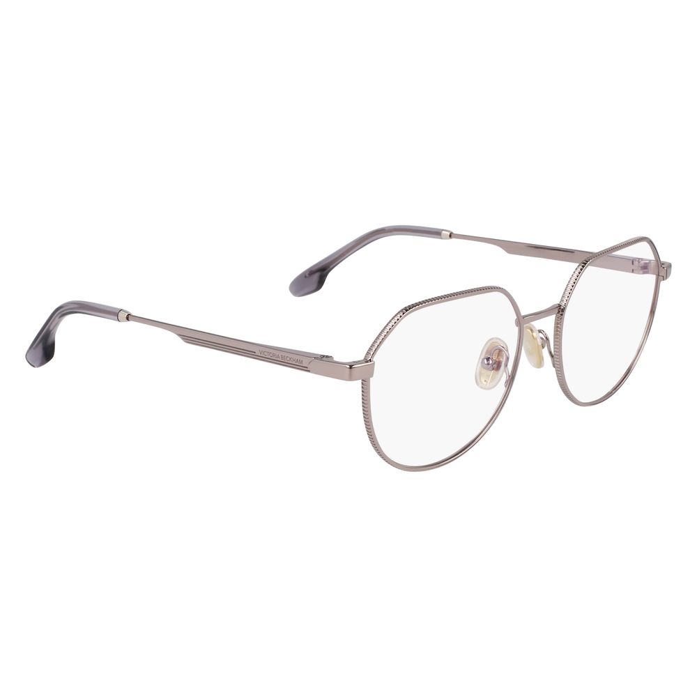 Victoria Beckham Gray Metal Glasses (Frames)