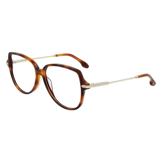 Victoria Beckham Brown Acetate Glasses (Frames)