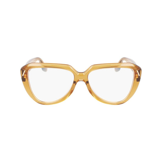Victoria Beckham Brown Acetate Glasses (Frames)