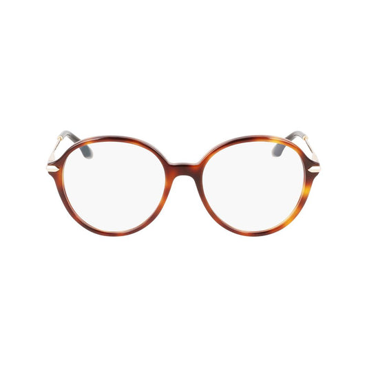Victoria Beckham Brown Acetate Glasses (Frames)