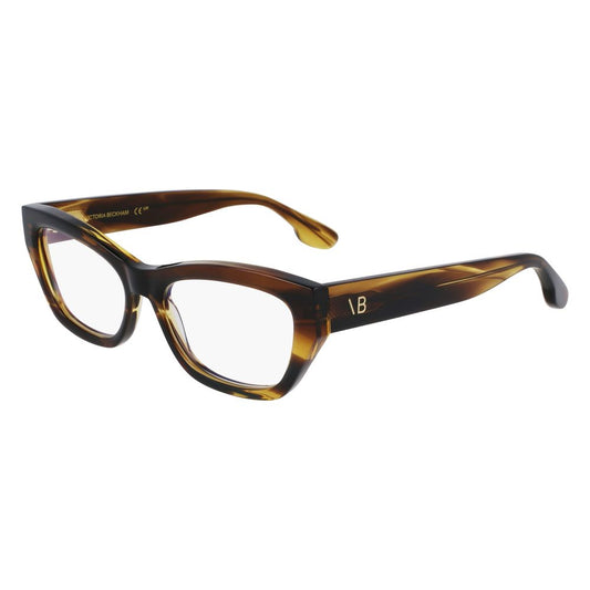 Victoria Beckham Brown Acetate Glasses (Frames)