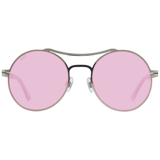 WEB EYEWEAR Gold Metal Sunglasses