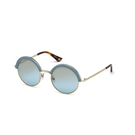 WEB EYEWEAR Gold Metal Sunglasses