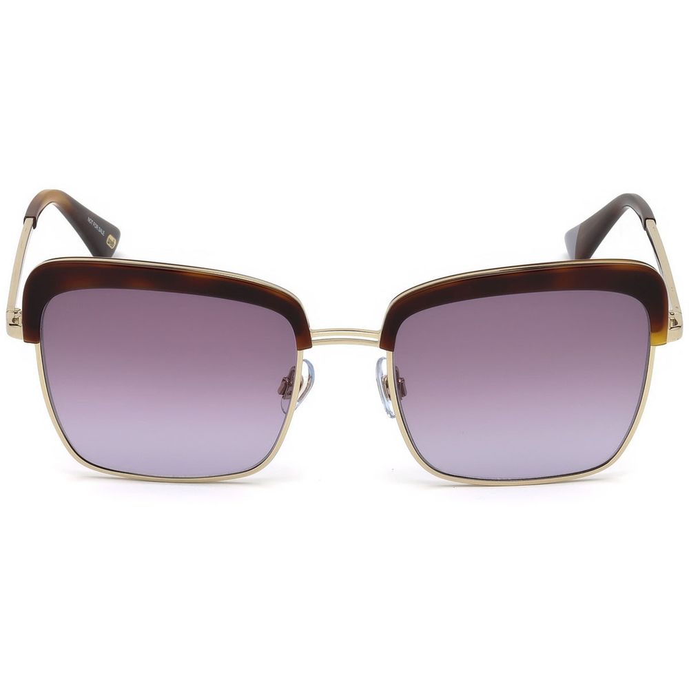 WEB EYEWEAR Gold Metal Sunglasses
