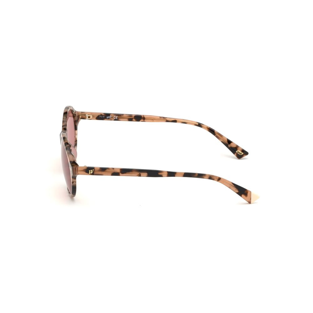 WEB EYEWEAR Brown Plastic Sunglasses