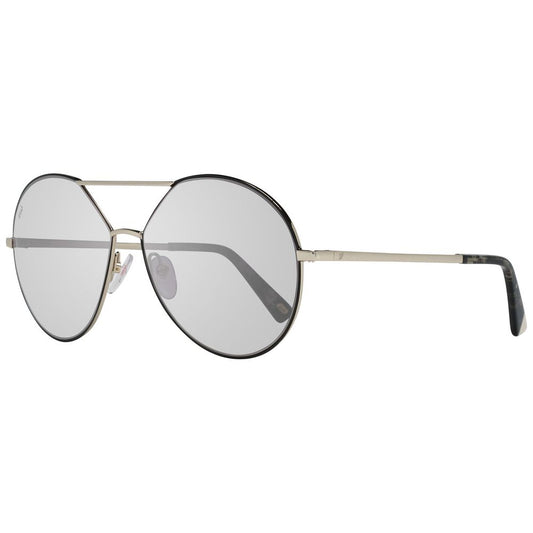 WEB EYEWEAR Gold Metal Sunglasses