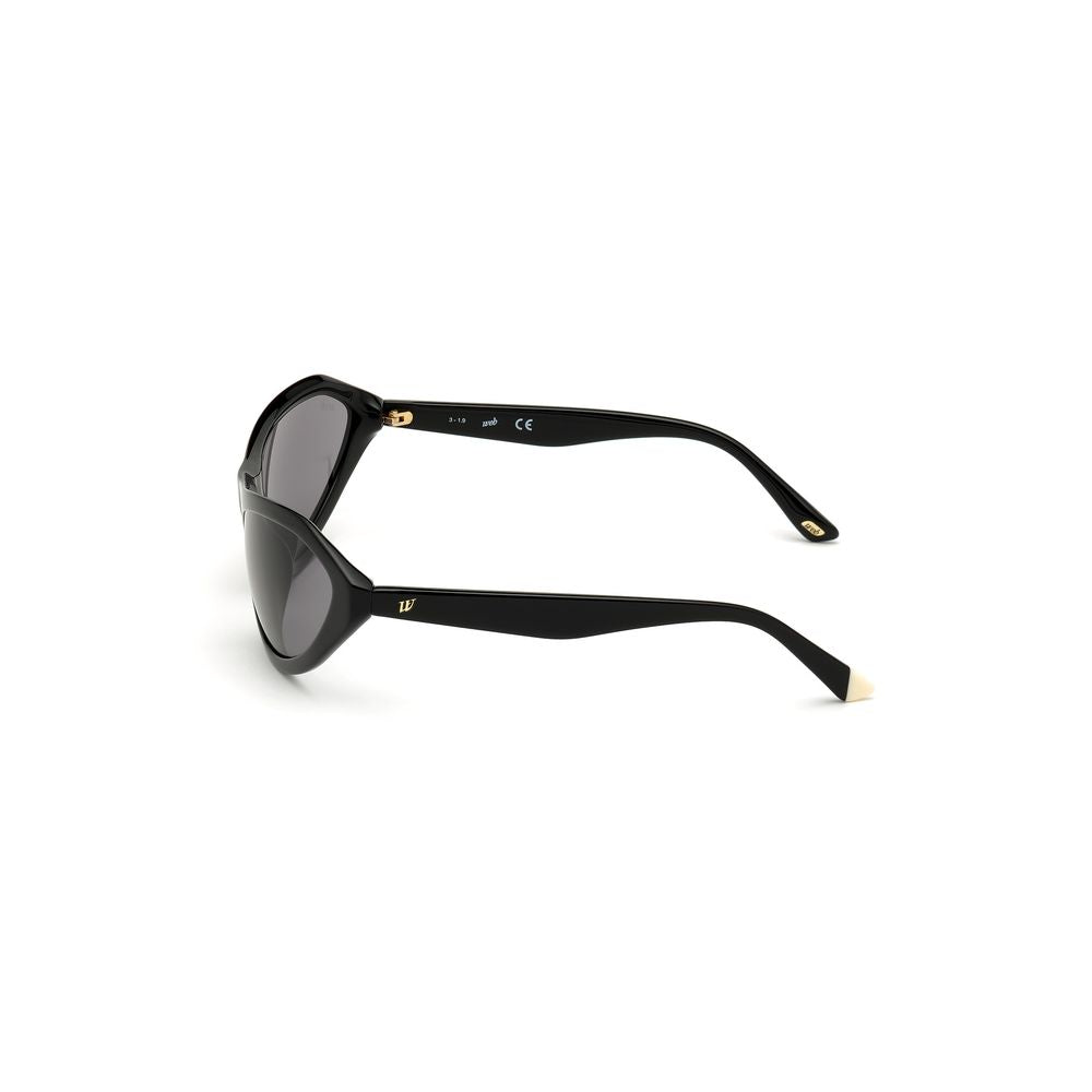 WEB EYEWEAR Black Plastic Sunglasses