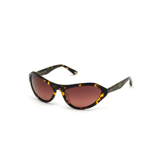 WEB EYEWEAR Brown Plastic Sunglasses