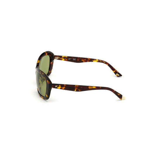 WEB EYEWEAR Brown Plastic Sunglasses