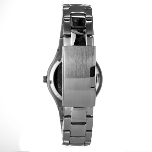 JUSTINA Silver Stainless Steel Dress Watch
