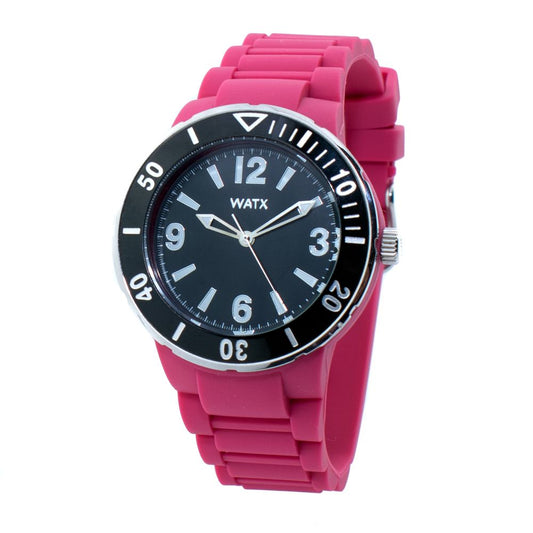WATXANDCO Multicolor Rubber Sport Watch
