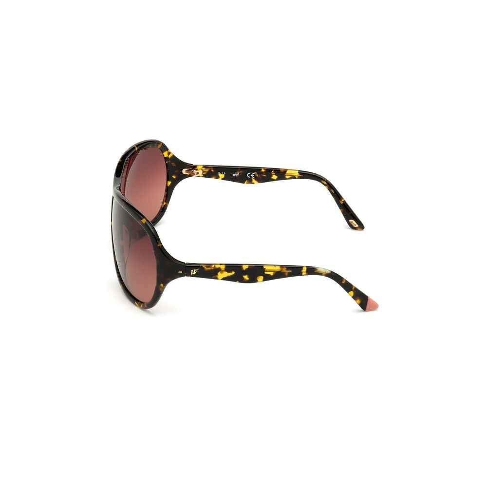 WEB EYEWEAR Brown Plastic Sunglasses