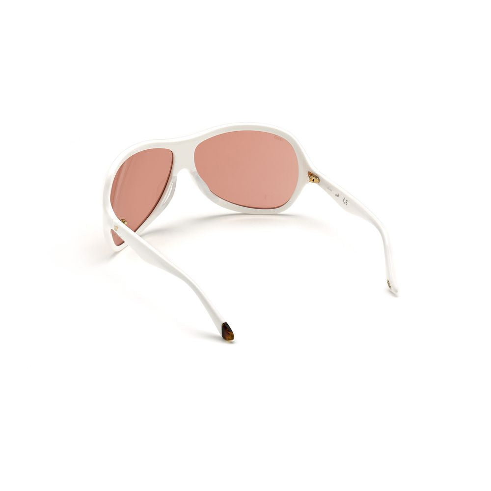 WEB EYEWEAR White Plastic Sunglasses
