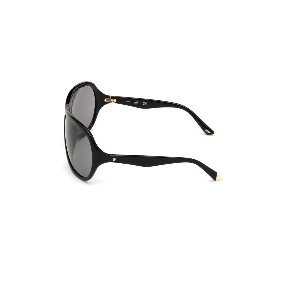 WEB EYEWEAR Black Plastic Sunglasses