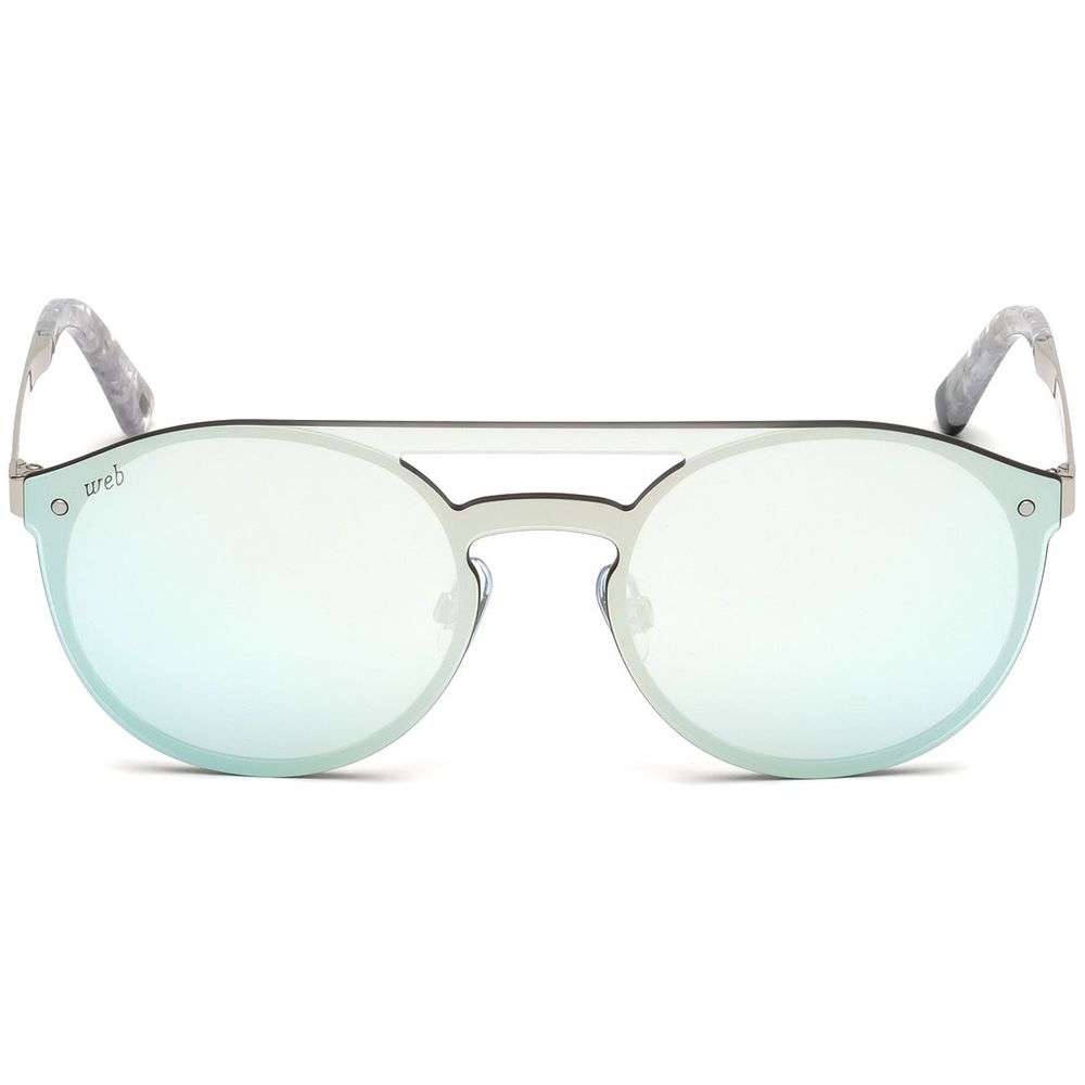 WEB EYEWEAR Transparent Metal Sunglasses