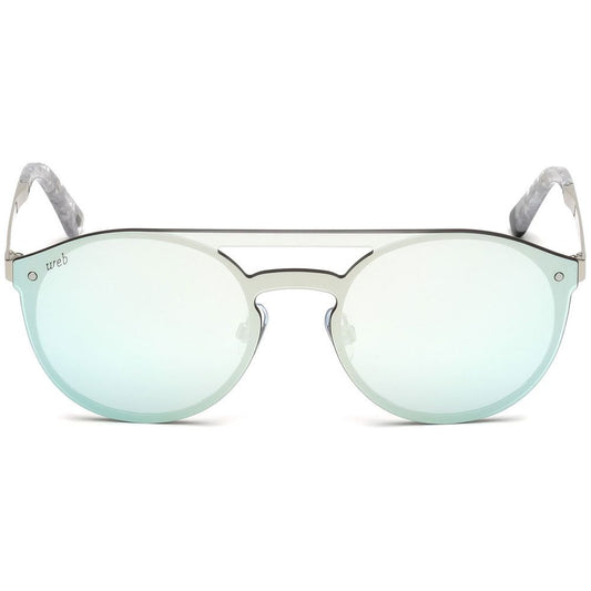 WEB EYEWEAR Transparent Metal Sunglasses