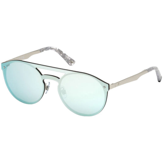 WEB EYEWEAR Transparent Metal Sunglasses