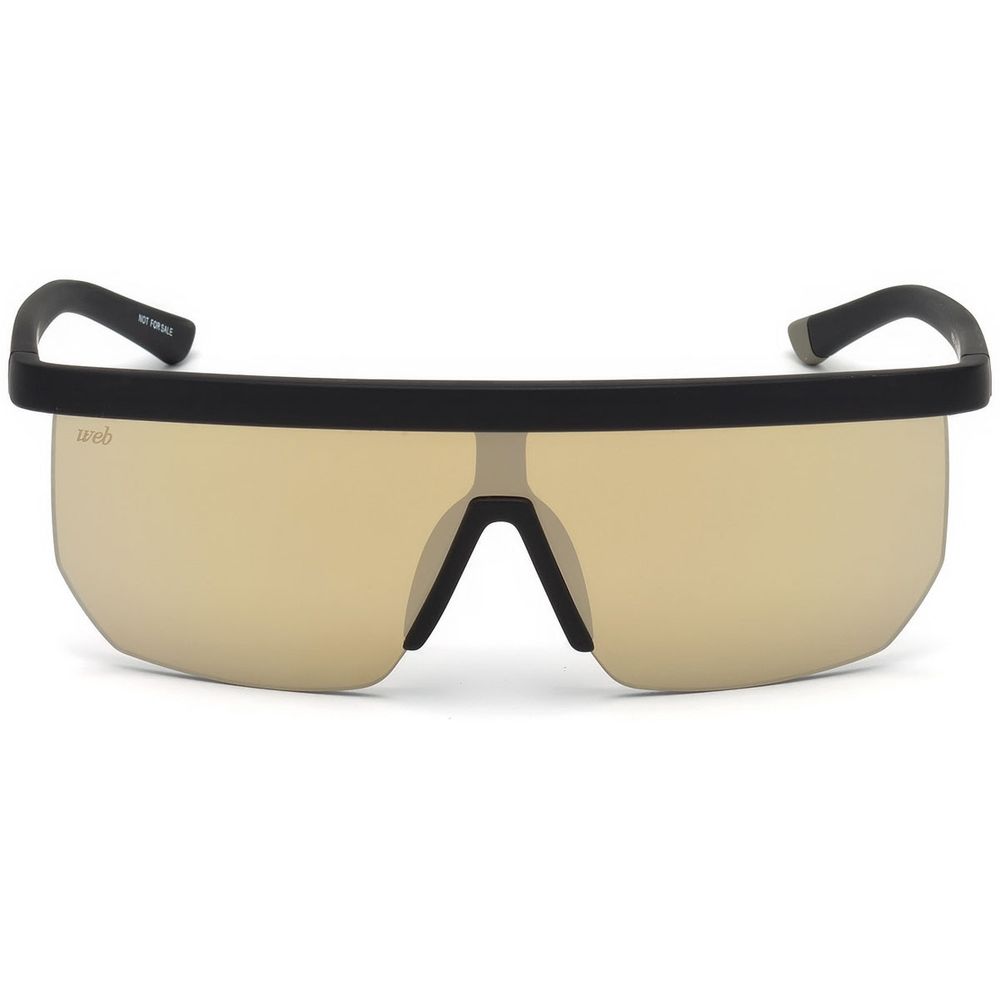 WEB EYEWEAR Gold Plastic Sunglasses