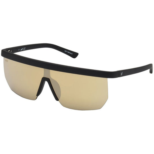 WEB EYEWEAR Gold Plastic Sunglasses