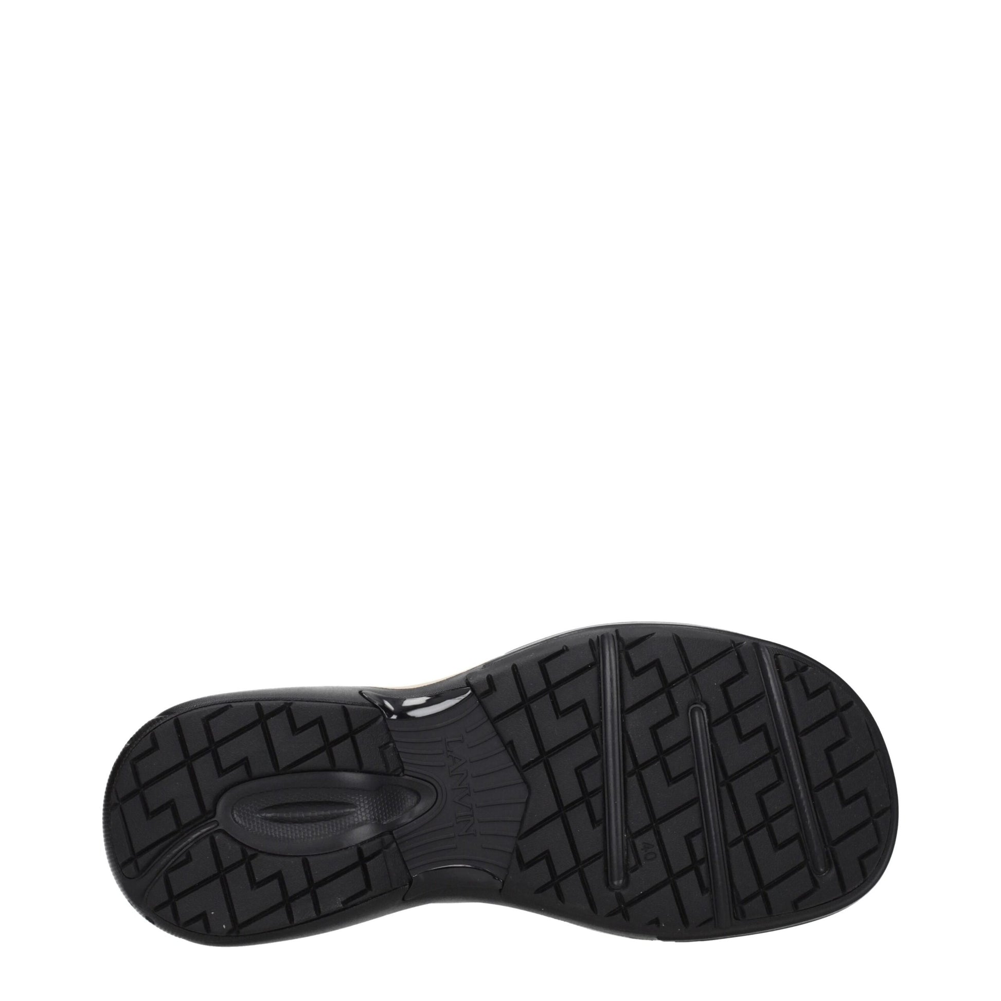 Lanvin Black Leather Ankle Boots