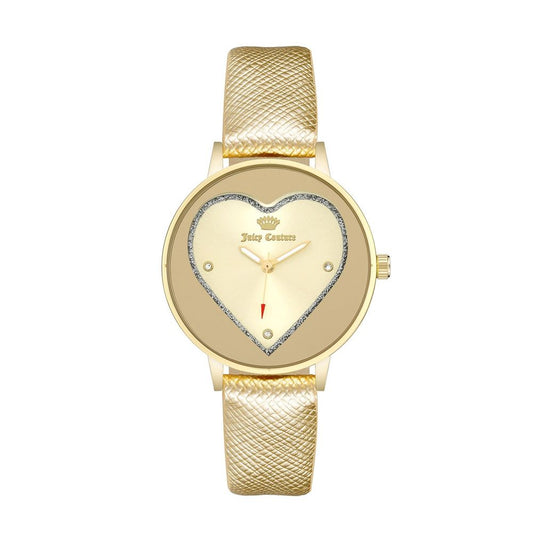 Juicy Couture Gold Plastic Dress Watch