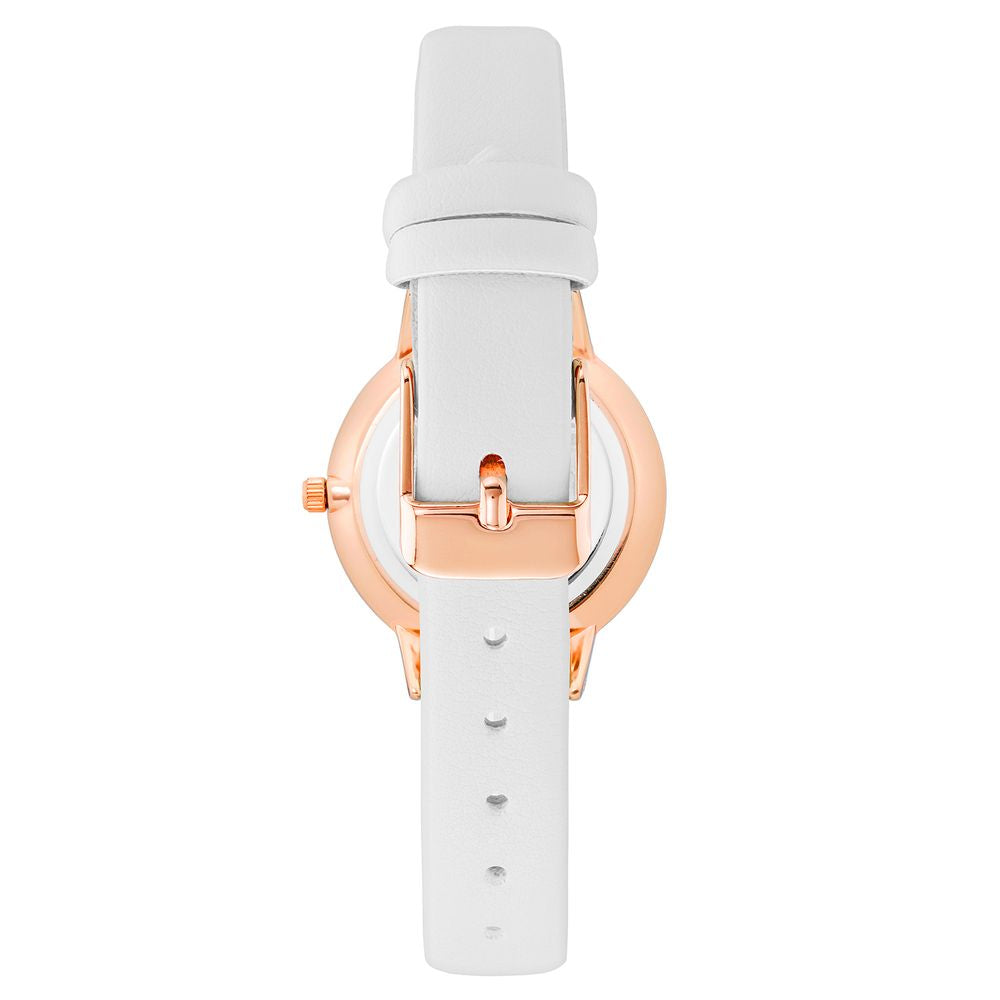 Juicy Couture White Plastic Dress Watch
