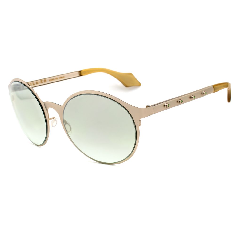 MILA ZB Gold Metal Sunglasses