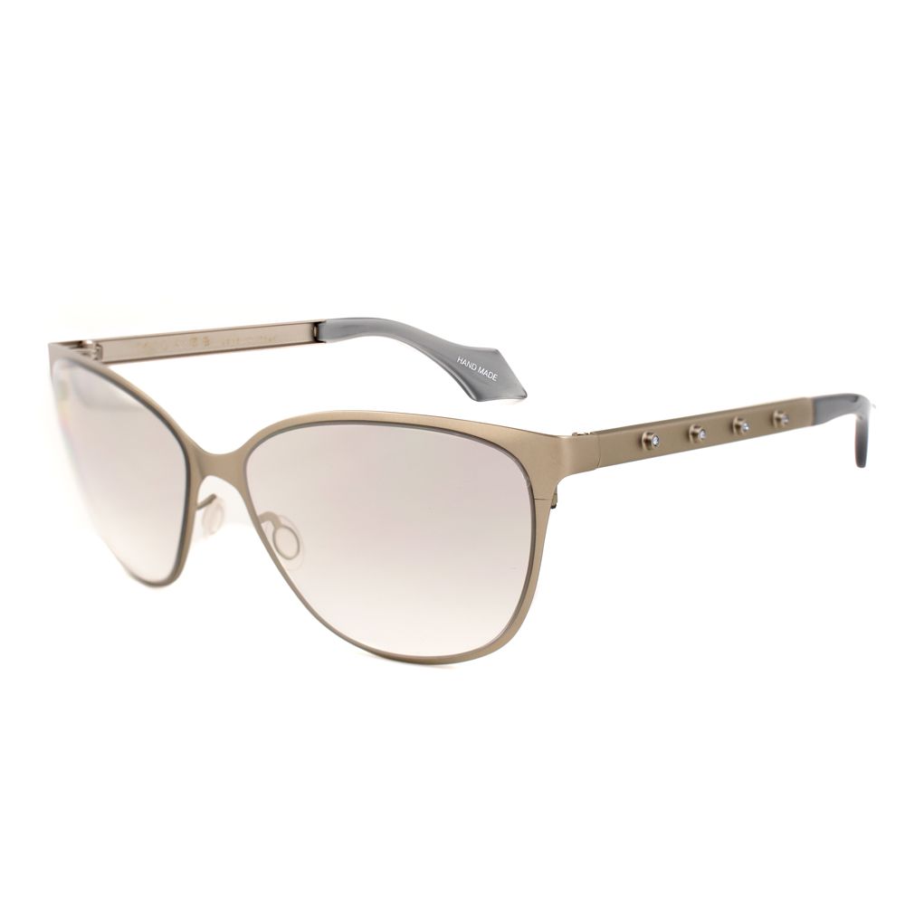 MILA ZB Silver Metal Sunglasses