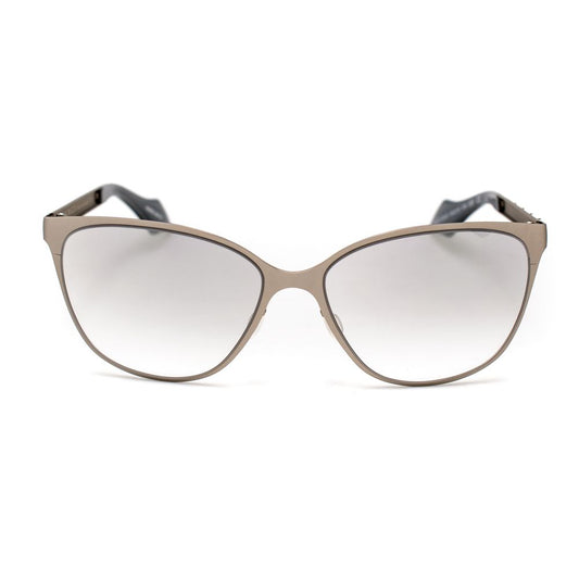 MILA ZB Silver Metal Sunglasses