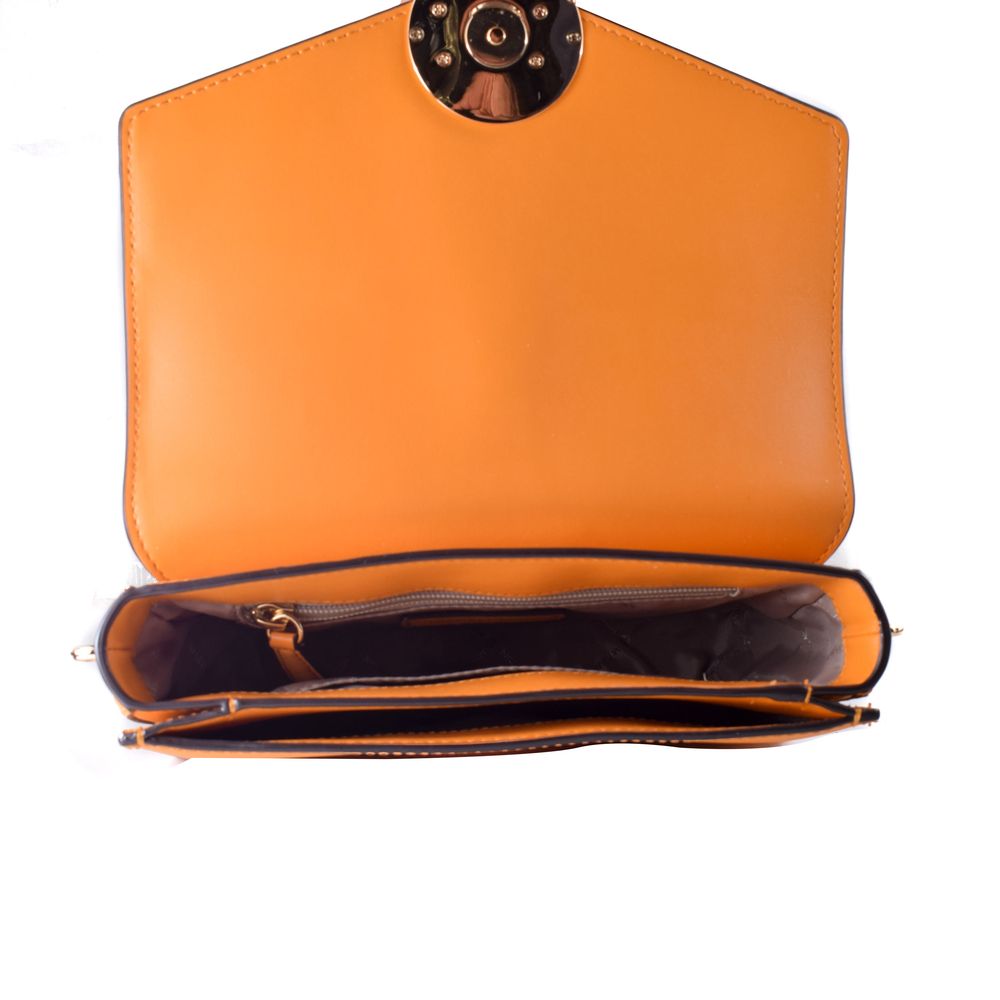 Michael Kors Orange Leather Handbag