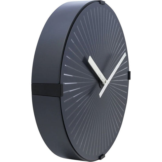 NEXTIME Black Plastic Dress Watch