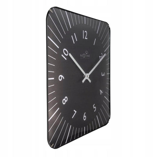 NEXTIME Black Plastic Dress Watch